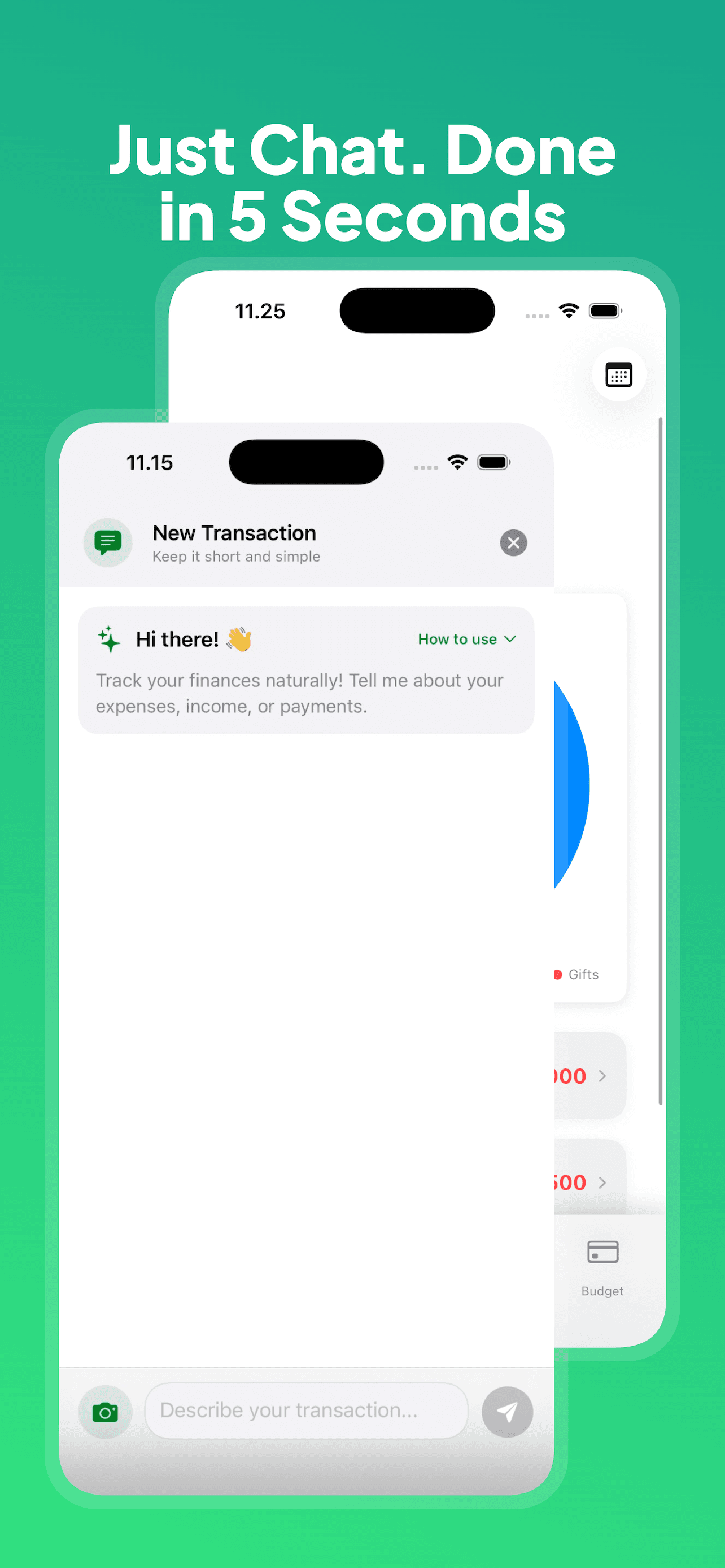 AI Chat Input