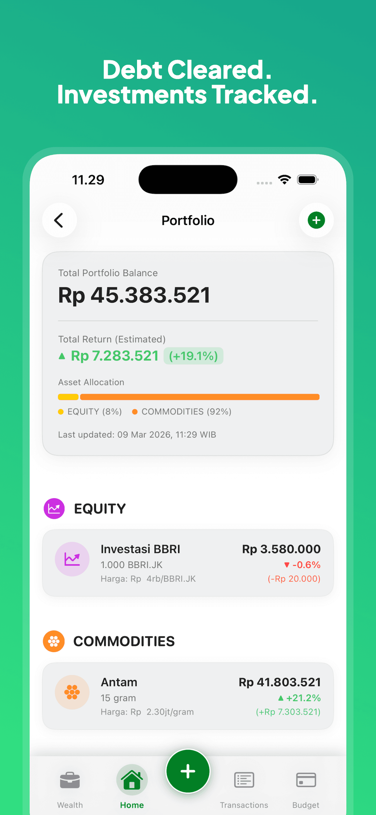 Portfolio & Assets